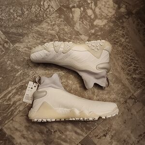 New Adidas CodeChaos Laceless Primeknit Boost Golf Cloud White IG5358 Men
